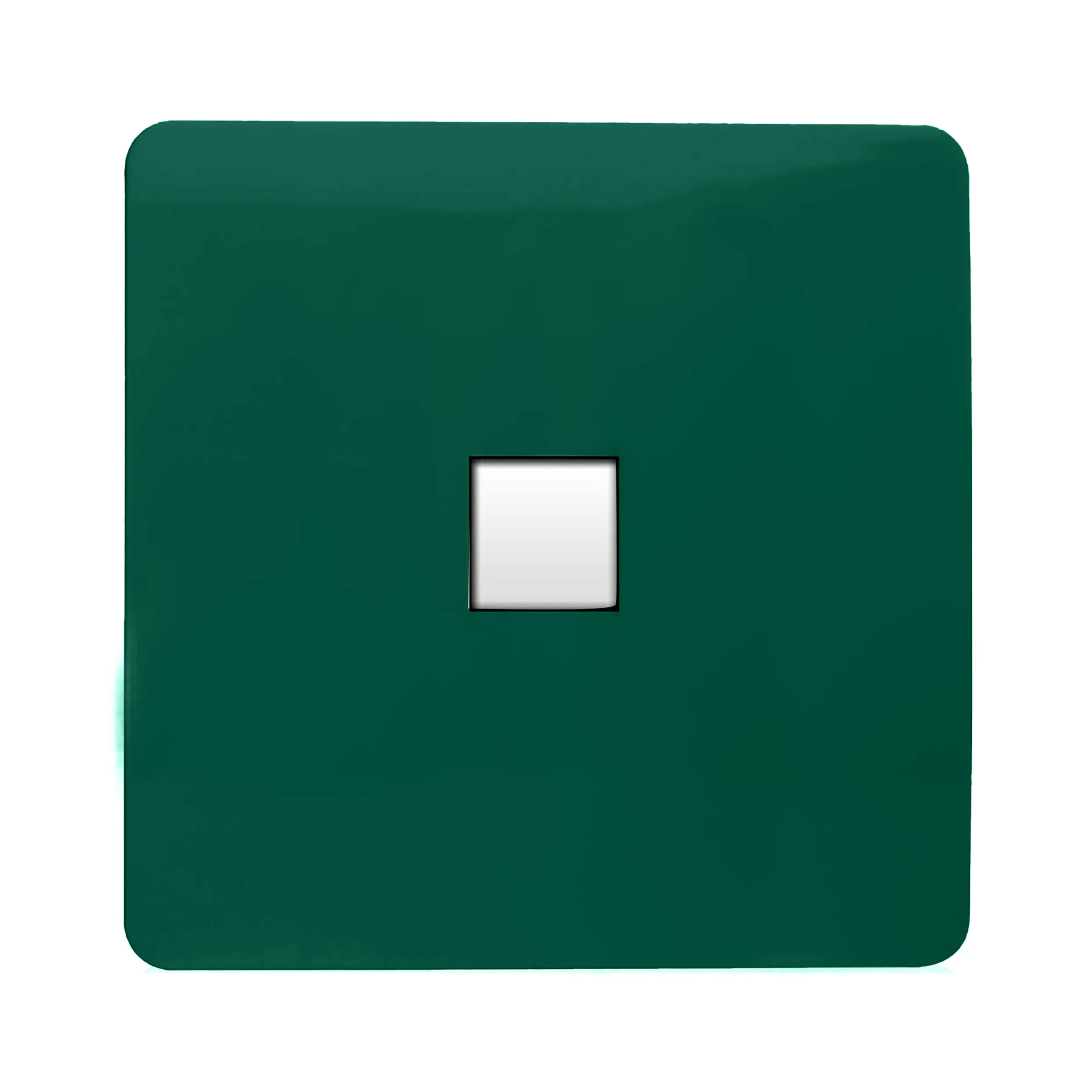 ART-PCDG  Single PC Ethernet Cat 5 & 6 Data Outlet Dark Green